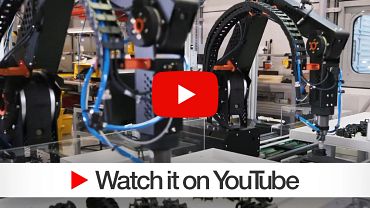 Vídeo no YouTube sobre o robolink nos processos de automação