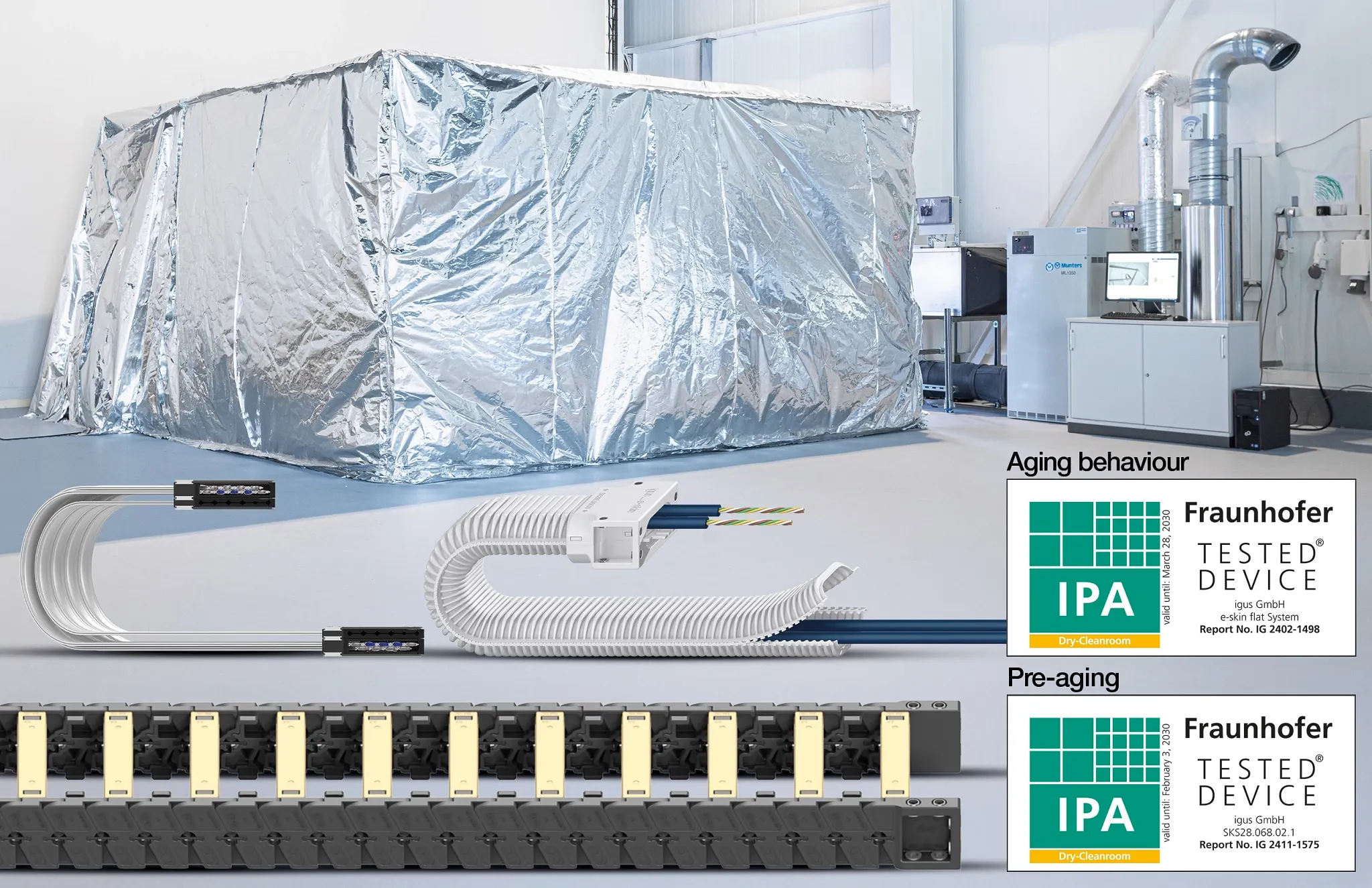 cleanroom energy chains