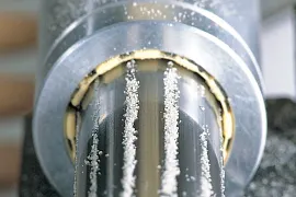 Toothed belt unit with guide system