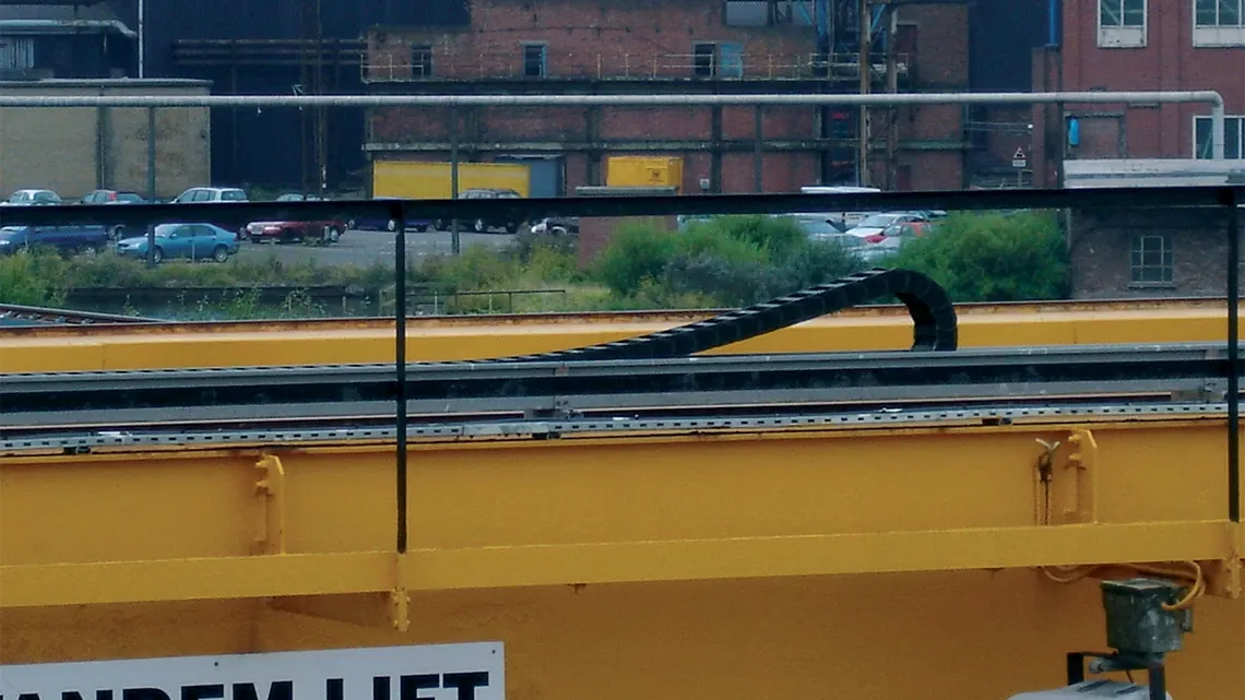 Corus Rail outdoor crane energy chain