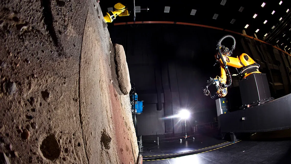 Robots in test facility