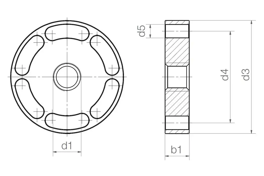 JDRM-4209TR10X2 technical drawing
