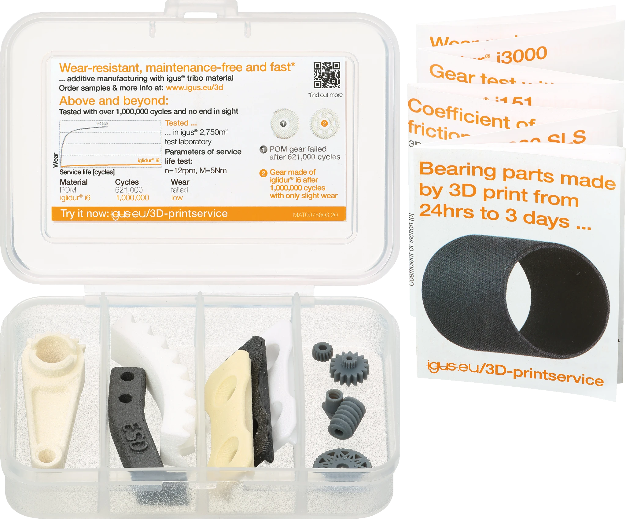 3D printing sample box