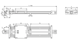 Desenho técnico ZLW-10-xxx-ES