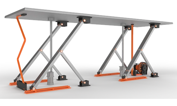 Stage Rigging Platform Solutions for above-stage equipment