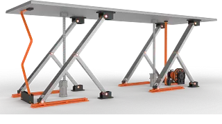 Stage podium