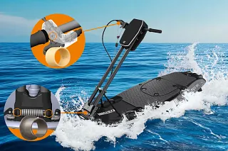 Jetsurf sports equipment: MSR Engines increases reliability with lubrication-free and corrosion-resistant polymer bearings from igus