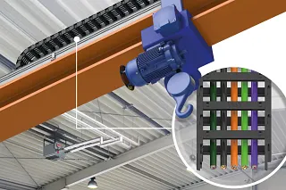 igus has developed a new cost-effective energy chain