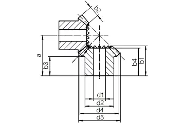 S270GM-BG-150-016-00-080-R-15 technical drawing