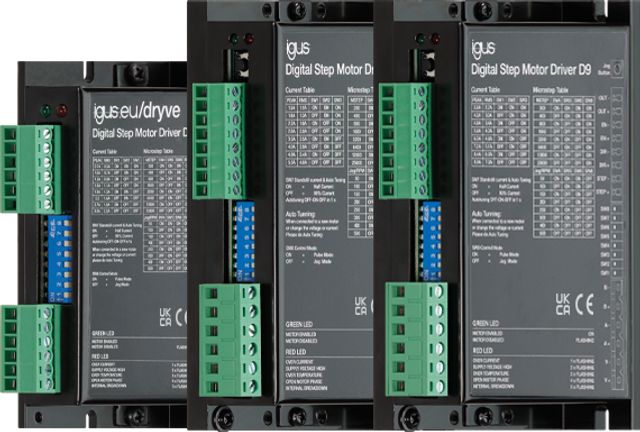 Icus Motor Motor control for DC motors and stepper motors | igus Malaysia