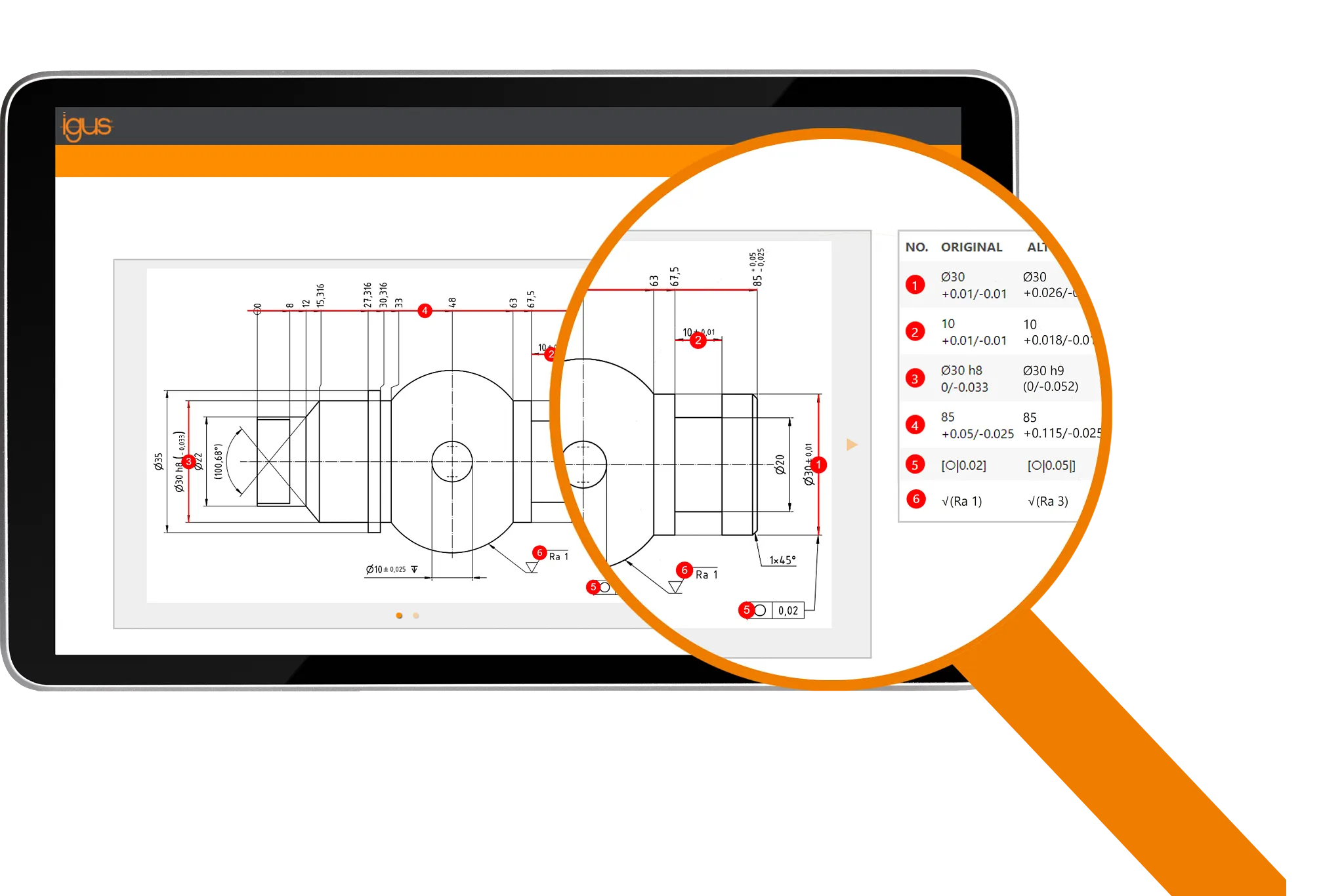 technical drawing check