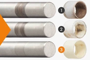 Desgaste abrasivo no ensaio: coeficiente de atrito rotativo