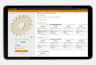 Service d'impression 3D en ligne