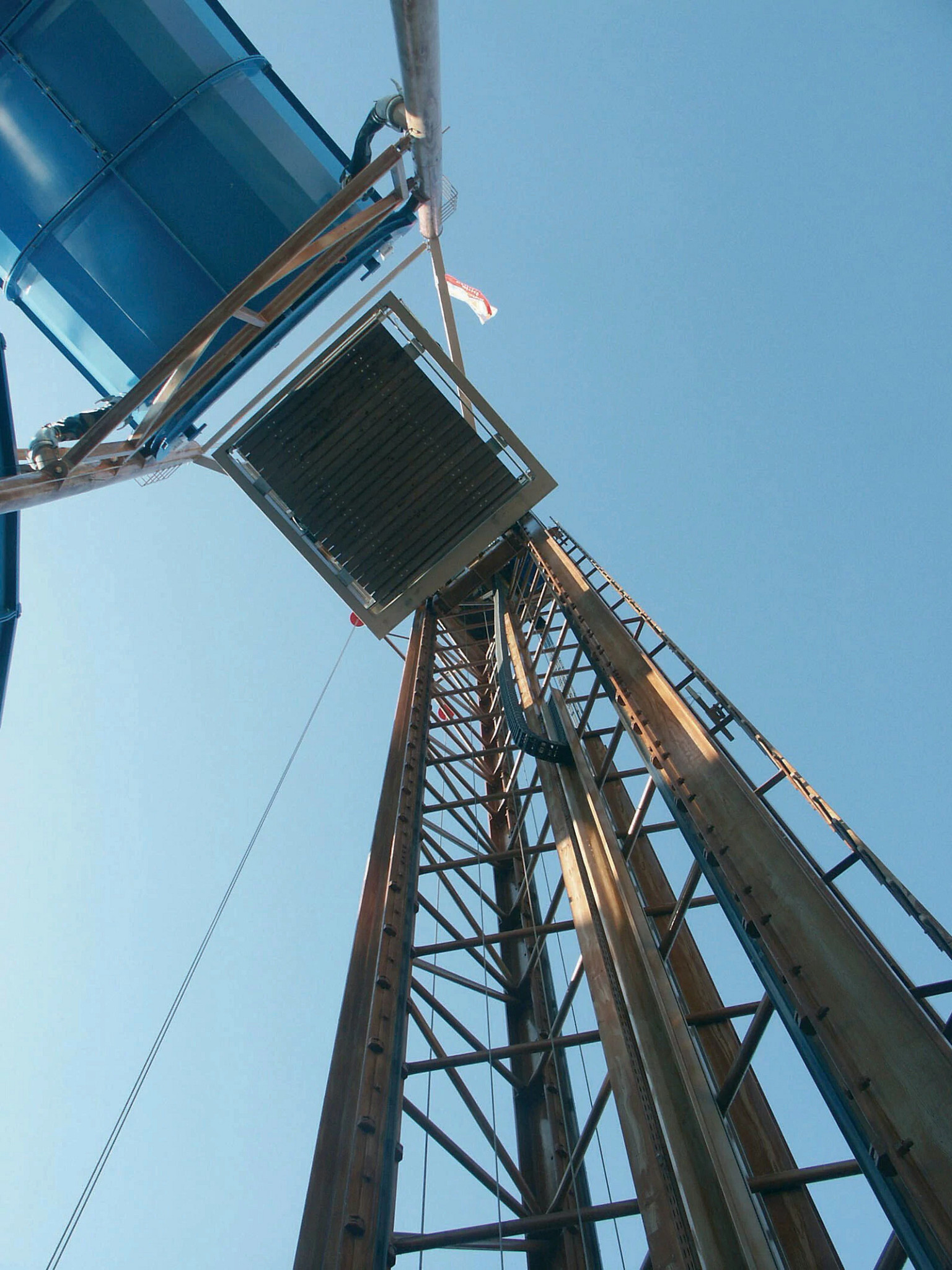 White water ride lift