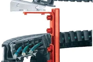 twister-ketting geleidingsgoot