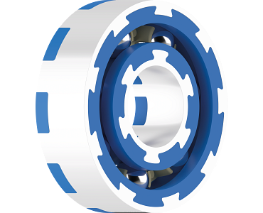 Two-component ball bearing - first view