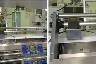 Bag forming, filling and sealing machine