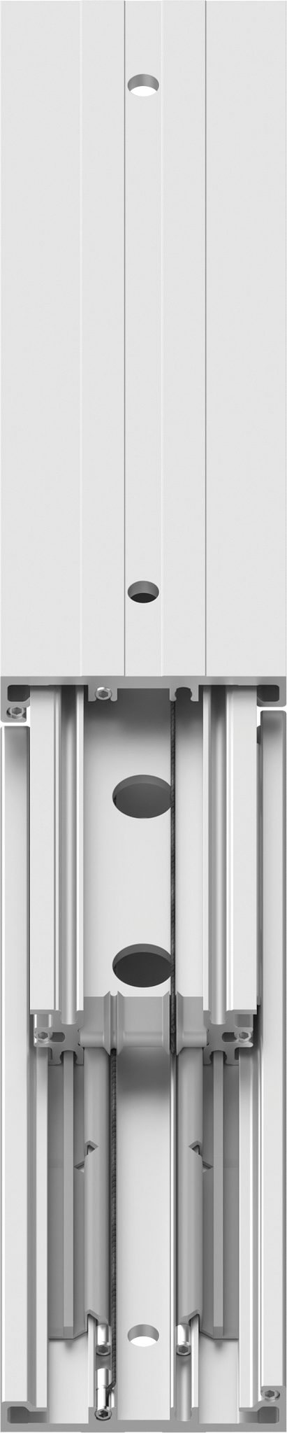 drylin® NT-60-DS telescopic rail with extension on both sides