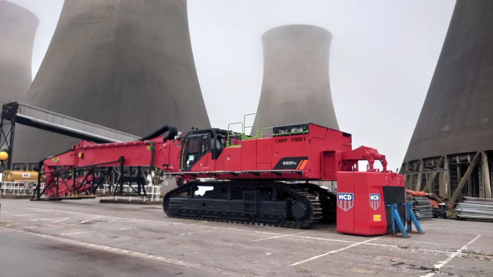 Agricultural machinery bearings installed on Sumo equipment