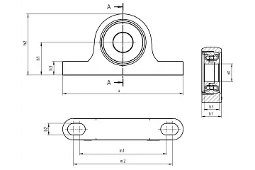 P204-KS-BB-6004SO-B180-30-ES-D technical drawing