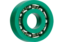 Ball bearings made of regranulate