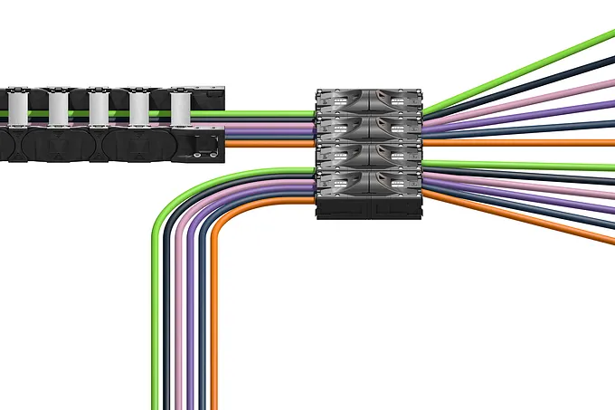 Module Hub Connector Module Connect: Custom Modular Connectors for Cables | igus®