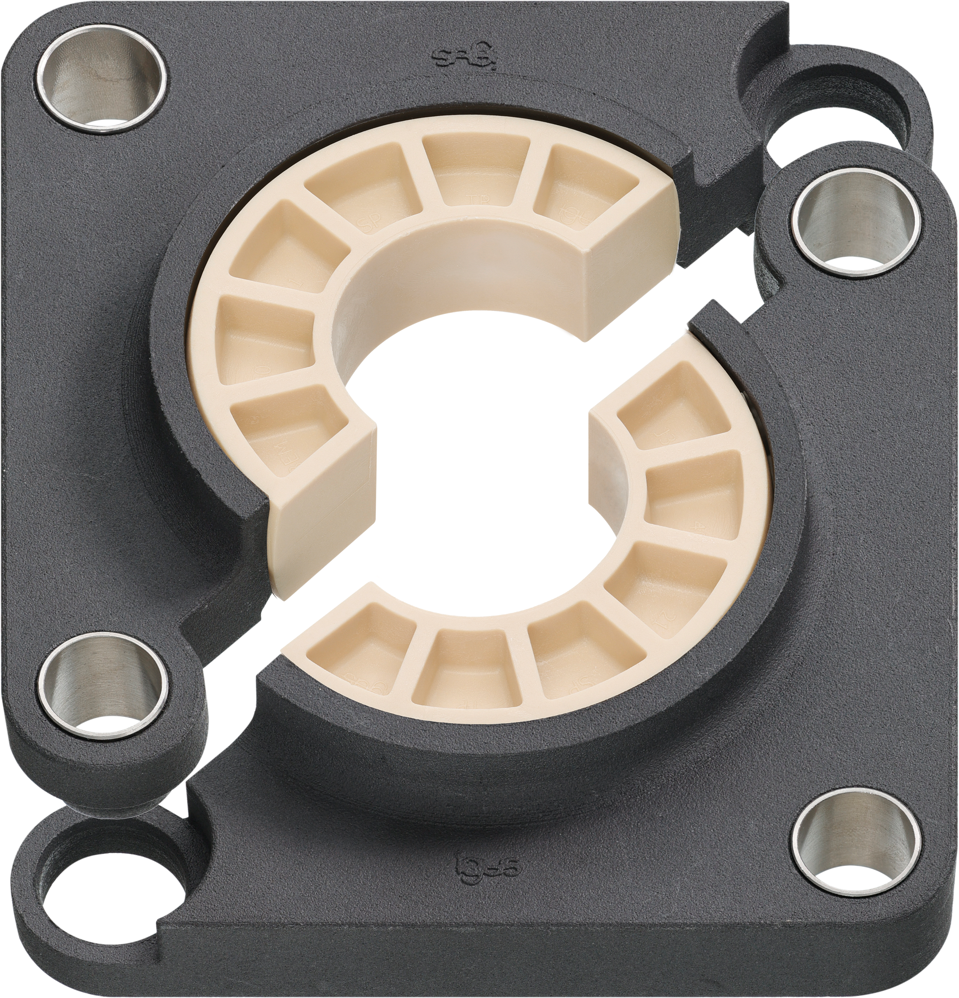 8 Cuscinetti Articolati a Testa Snodata M8 x 1,25 con Filettatura Interna, Autolubrificante per Barre di Scorrimento