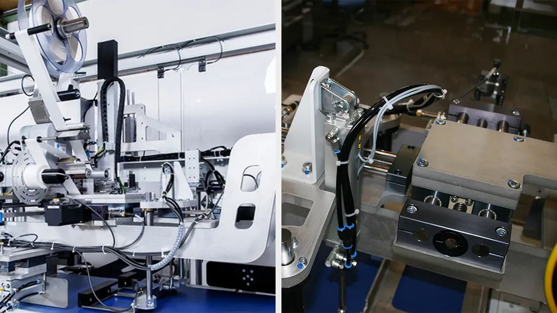 Formatjustering vid fyllningsstationen