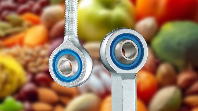 Extremidade da haste em aço inoxidável Contato com alimentos