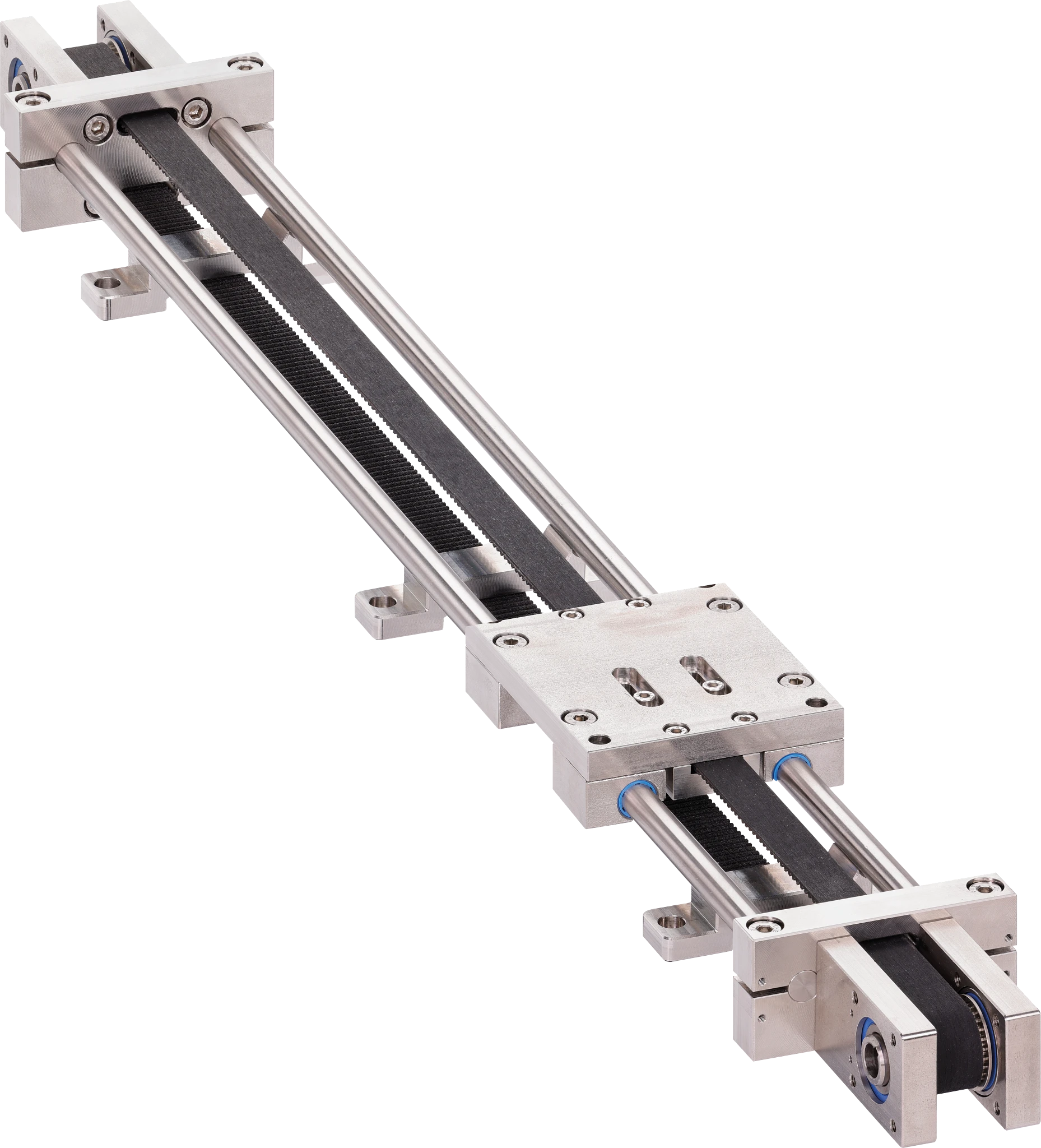 Corrosion-resistant toothed belt axis drylin® ZLW-1050-ES