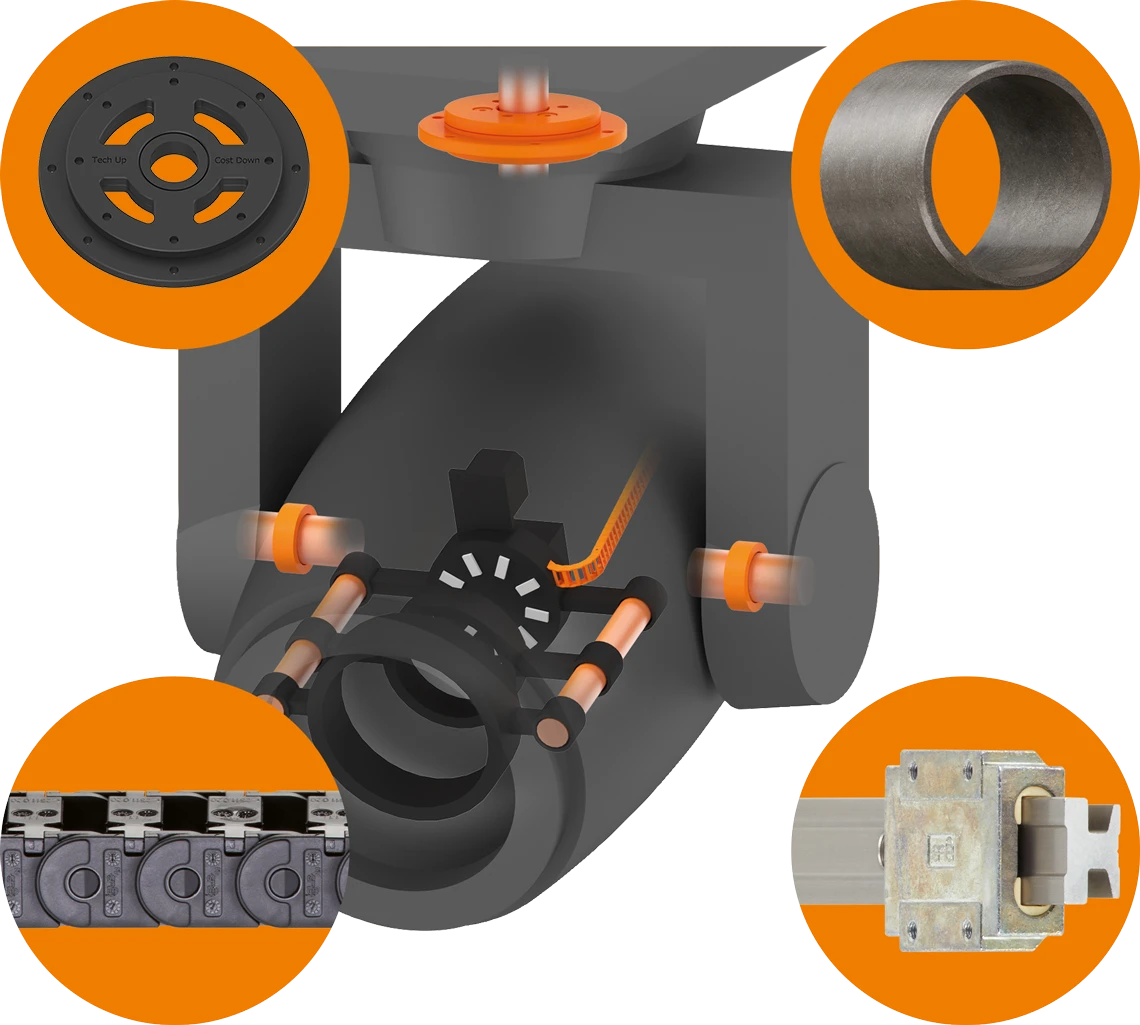 Headlights with igus products