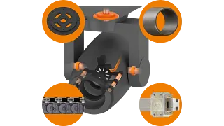 Headlights with igus products