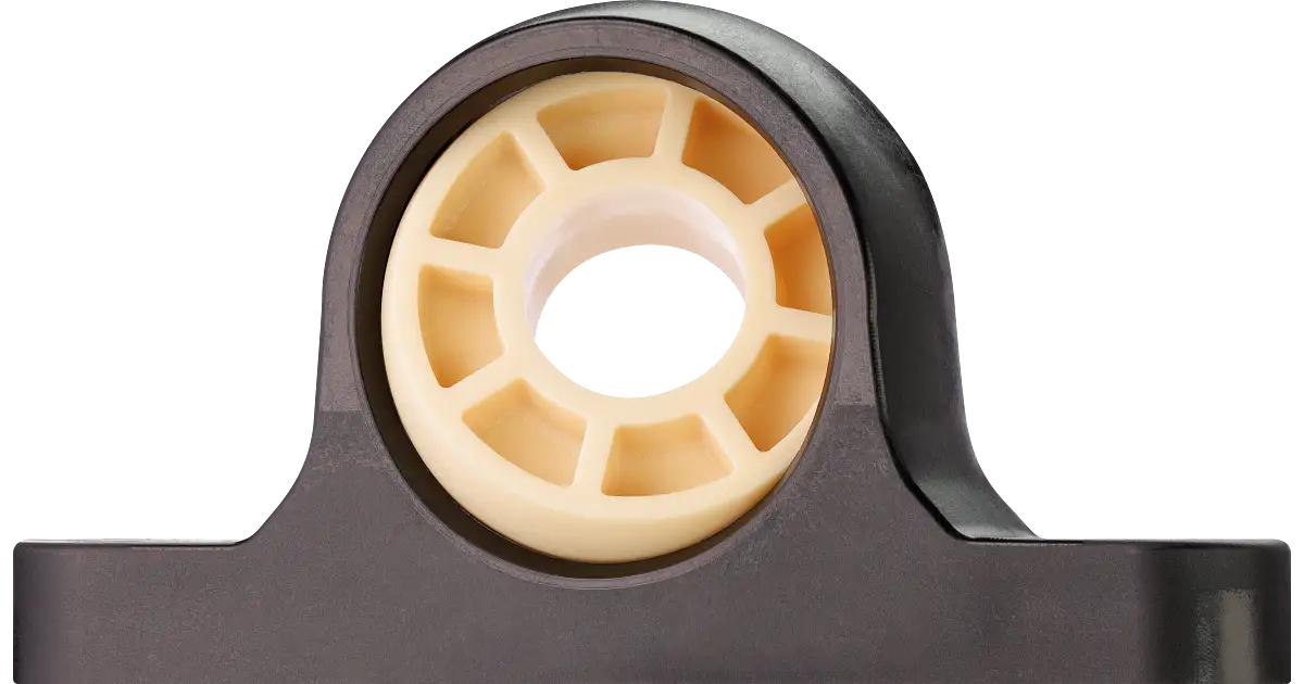 Pillow block bearing with polymer housing, igubal® JEMSP igus®