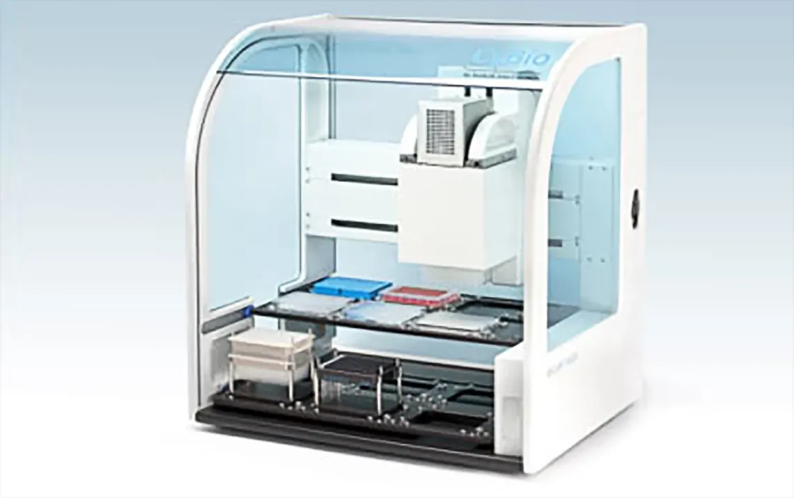 Use in a laboratory unit for liquid handling.