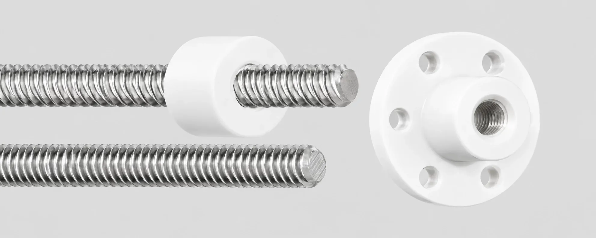FDA compliant lead screws & nuts