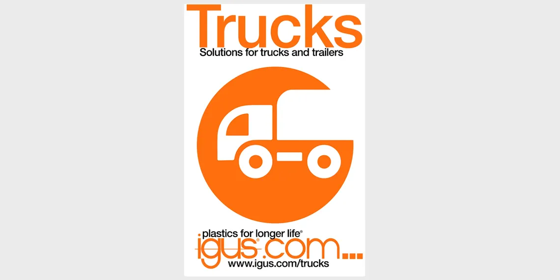 Folleto de la industria de camiones