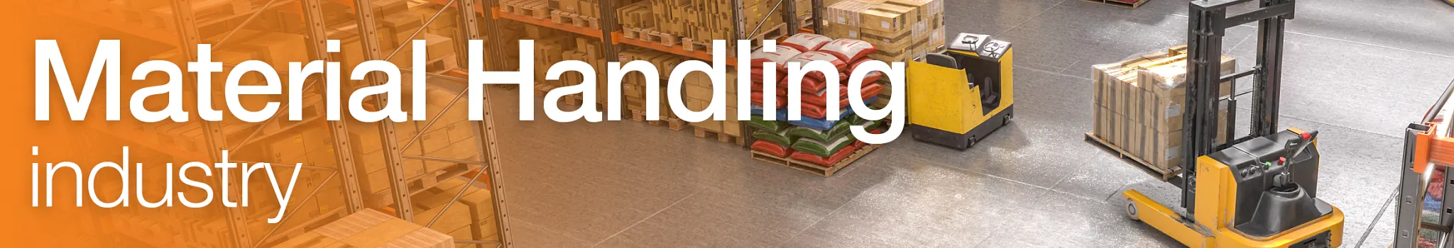 material handling banner