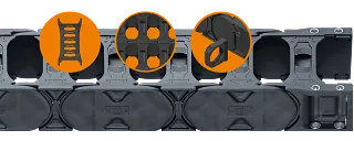 New accessories for the E4Q e-chain