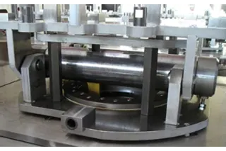 Sliding slewing ring application