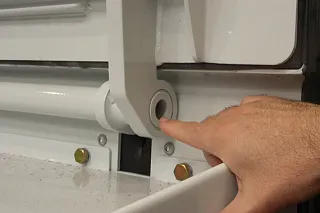 iglidur® in the rear lid area