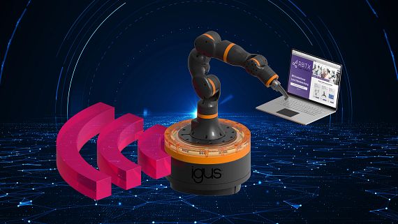 Cobot inteligente ReBeL de igus