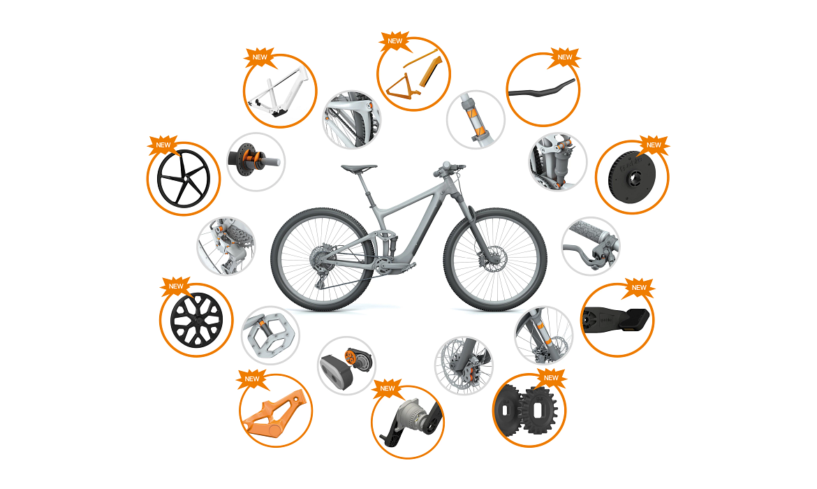 igus plain bearings and bicycle components