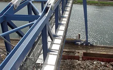 Grúa de manipulación de losas