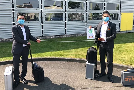 Hygienevorgaben für unseren Außendienst