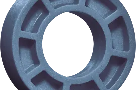 Food-grade spherical insert bearings for shafts with imperial dimensions