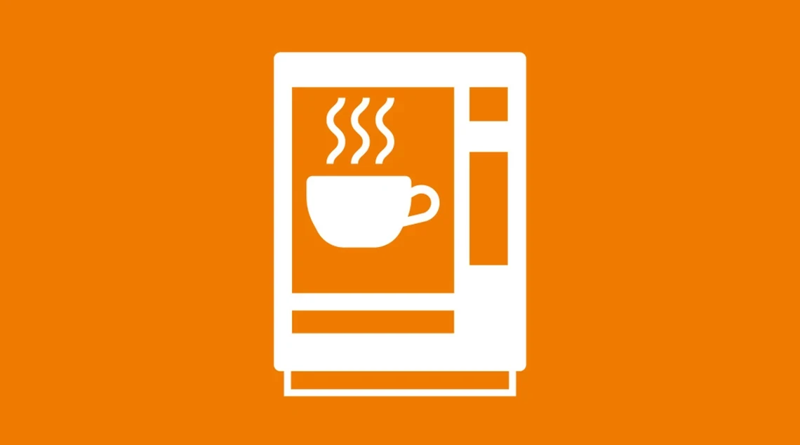 Coffee machine icon