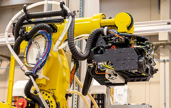 Robot végberendezés