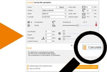 Service life calculator