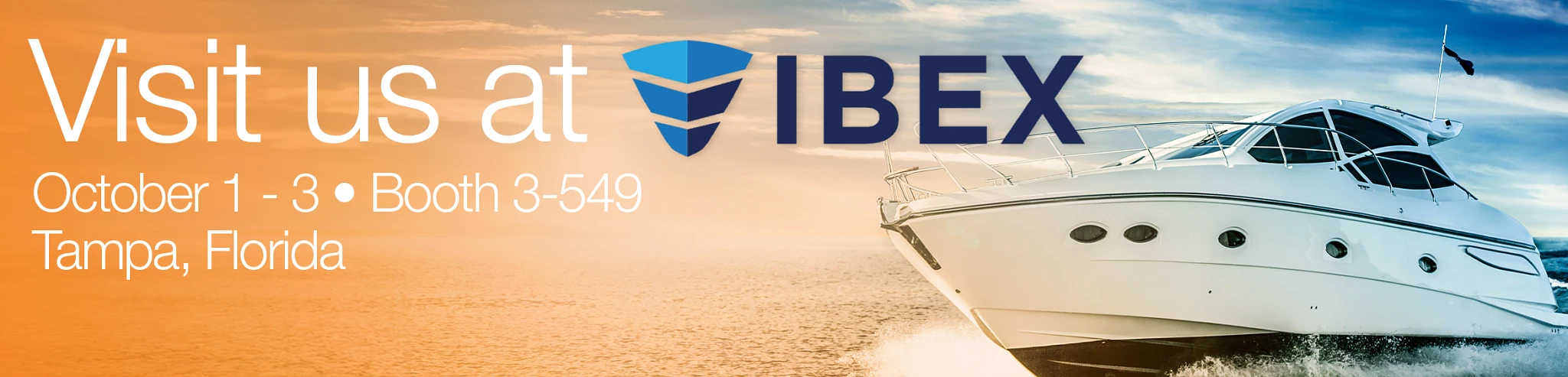 Rejoignez-nous à IBEX à Tampa, en Floride!