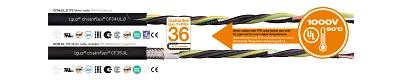 CF motorcable with 90 degrees